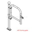 Hot DIP Galvanized Steel Self-Closing Gate Painted Gate